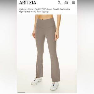 Aritzia TNA butter hi-rise flare leggings